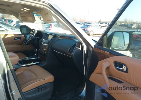 2017 Nissan Armada Platinum from USA, damaged, VIN JN8AY2NE7H9706598